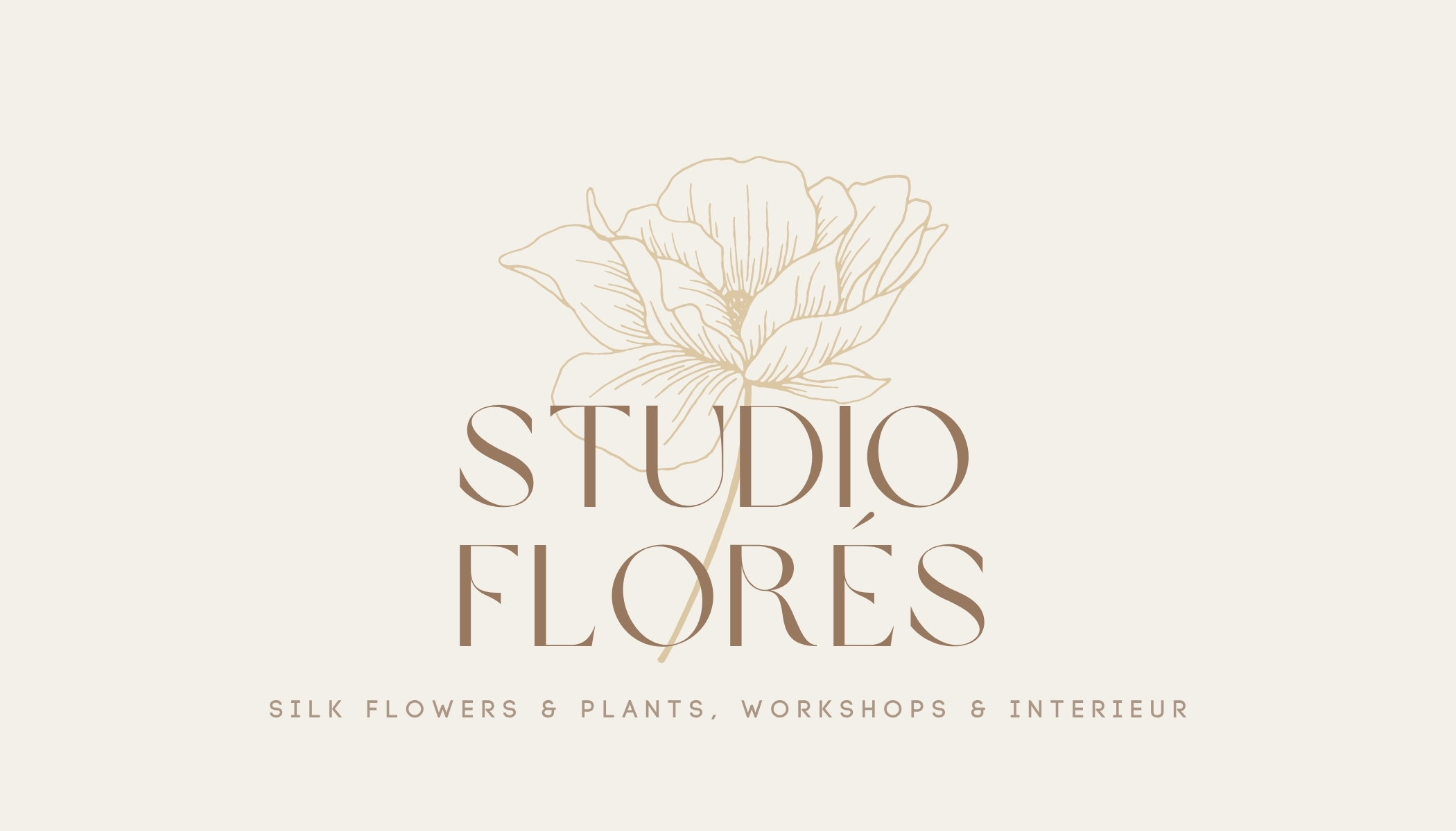 Studio Florés – Silk flowers & plants, workshops & interior